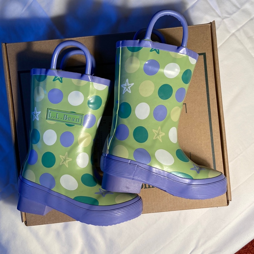 NWT L.L.Bean Toddler Rain boots